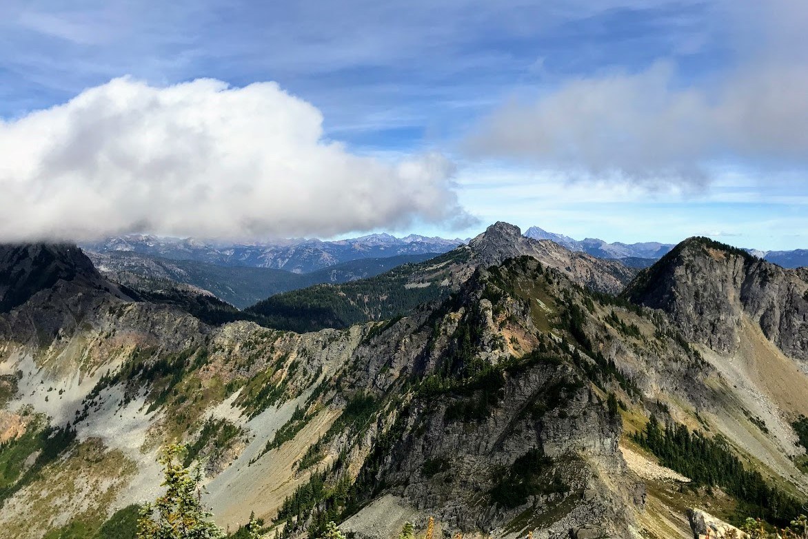 View from Alta Peak 3